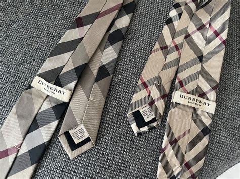 burberry slim tie